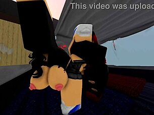 tired babe wakes to hard cock thrusting deep in tight pussy outdoors