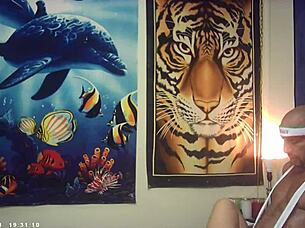 Asian babe battles italian machine in wild porn bts!