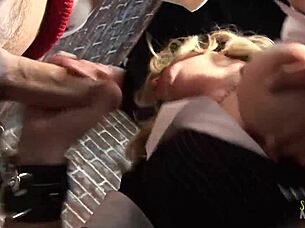 bdsm party subs explode in freaky group orgasms!