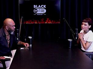 annie clementine's sheer red vampire fang fuck fest