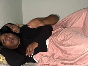 man fucks tight pussy hard mistaking her for wife with massive creampie finish