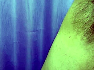 hairy bodybuilder outdoor striptease exhibition