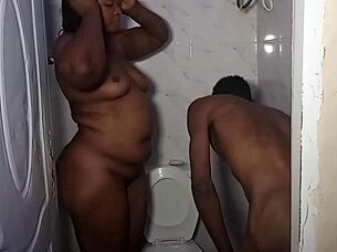 Reuniting with classmates for intense pov sex