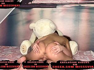 Petite teen fucked rough while parents away!