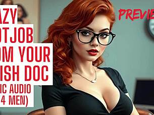 Hot Psychiatrist Exposes Your Foot Fetish Cravings In Cum-Covered Toe Licking Session!