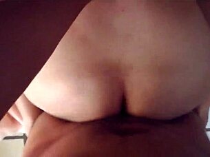 sexy latina teen's big ass pounded in bedroom closeup