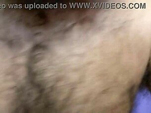 hairy bodybuilder outdoor striptease exhibition