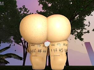 tired babe wakes to hard cock thrusting deep in tight pussy outdoors