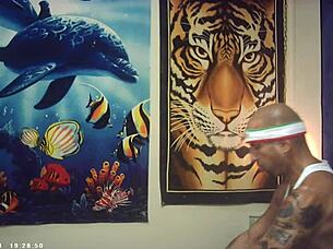 Asian babe battles italian machine in wild porn bts!