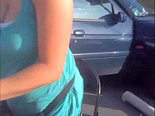 13313 hidden cam spies juicy downblouse tease