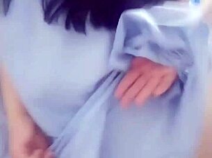 mexican big ass secretary strips uniform shows fat tits and culo