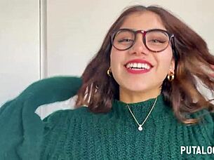 hot teen marina gold fucked passionately doggy cum swallow