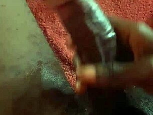 hey i'm jerking my huge cock off in the bedroom