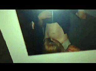 fiery redhead flashes big ass home fuck then swings for creampie cocksucking
