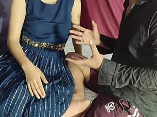 Cute Redhead Bhabhi Begs Devar for Rough Anal Assfucking