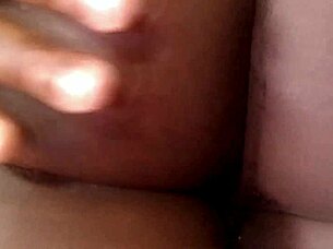 horny babe spreads hairy ass pussy begging for hard slaps and deep fucks