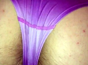 big girl wife teases in panties before switching them seductively