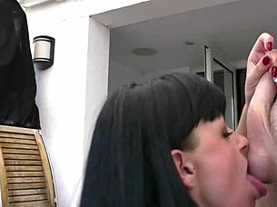 french brunette gets pounded deep in hardcore frenzy 😈🔥