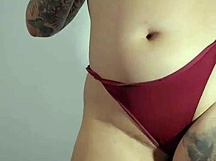 provin' lycra panties... uh, flashin and rubbin one out exhibitionist style 😈👙💦