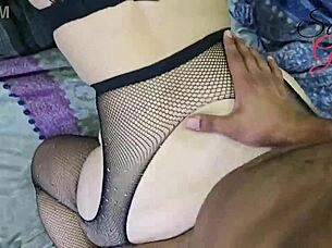 hey hubby, watch me suck and get devoured by your fat cock!