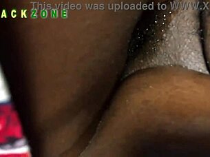 Ram It Missionary into Her Fat Ebony Pussy on the Chair Till You Cum All Over!