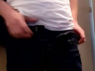 i came home drunk and so horny i started wanking my big british cock right away