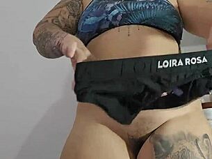 provin' lycra panties... uh, flashin and rubbin one out exhibitionist style 😈👙💦