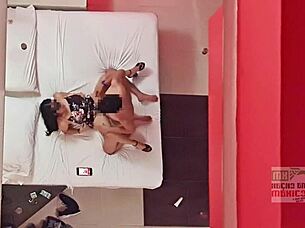 hidden cam pov cuckold wife fucks hard in front of husband