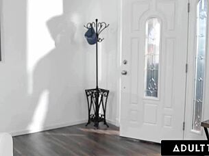 natasha nice's big naturals swing as neighbor mike mancini unloads cumshot full scene