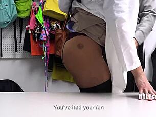 Caught Sheena Ryder's Naughty Medical Desk Hookup?