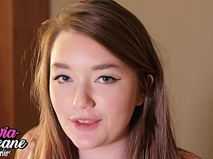 why does this hot teen play with her tight ass solo?