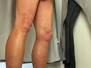 wanna see me jerk this cock in the fitting room?