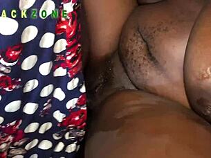Ram It Missionary into Her Fat Ebony Pussy on the Chair Till You Cum All Over!