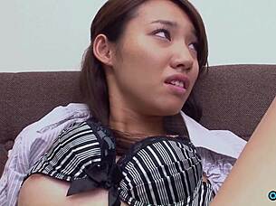 roof call got her puffy nipples hard and asian pussy dripping for dick