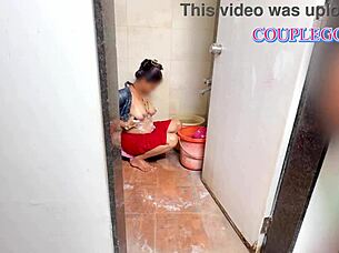 devar jerks off watching komal shower openly