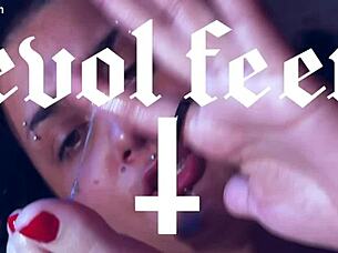 LICK these NAUGHTY feet like a good sub!