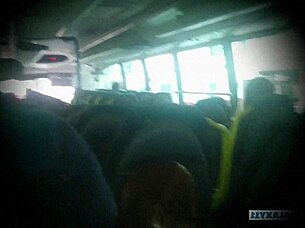 Bus Boob Flashing Blowjob Close Call Thrill