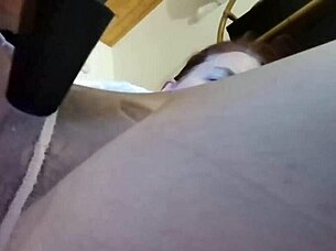 italian milf vacuums sexy ass naked chubby curves