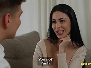 watch black-haired astrea take jason's meatpipe doggystyle anal?