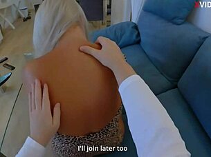 stepmom begs for creampie but takes hard ass fuck instead