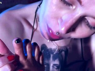 LICK these NAUGHTY feet like a good sub!