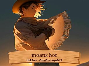 Hot moans build to erotic solo orgasm