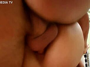 Euro Blonde Bitch Megane's Gaping Anal DP Squirting Frenzy