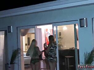 Gorgeous 18+ Teen Group Fuck Hide And Freak POV