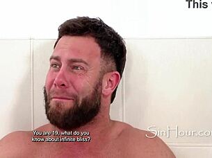 wild japanese nuru massages turn into steamy oiled threesome action