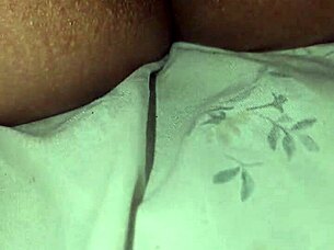 Brunette Wife's Hairy Beaver Teased Close Up