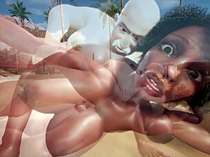 i love sucking culita's big brazilian booty on sunny beach