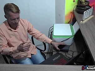 wife stunned by fake nephew's virgin big cock