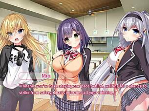 nayuta and matsuri deepthroat monster cocks in real hentai creampie orgy