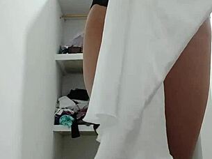 Teacher Watches Hot Teen Strip Naked